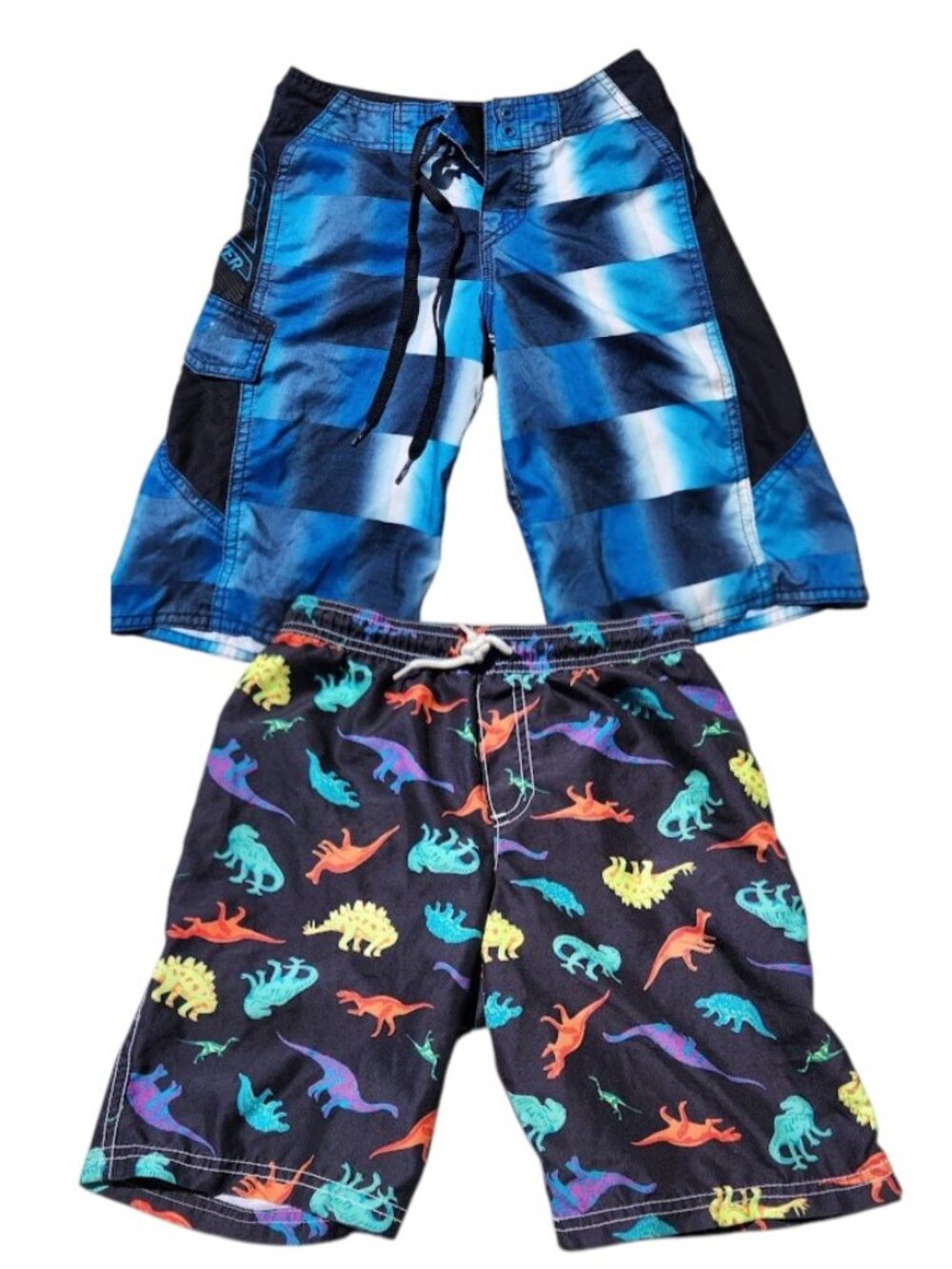 Bundle Swim Shorts Swimming Trunks Quicksilver Boardshorts Dinosaurs Plaid Set